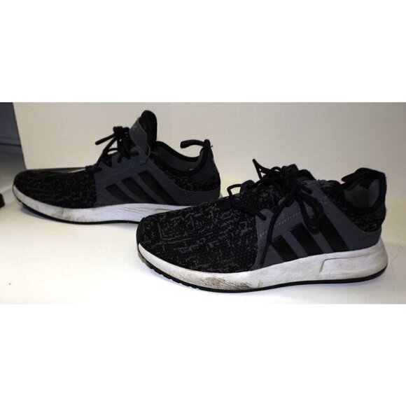 Adidas Lite Racer black gray low top sneakers US 6 Men's - Picture 3 of 8